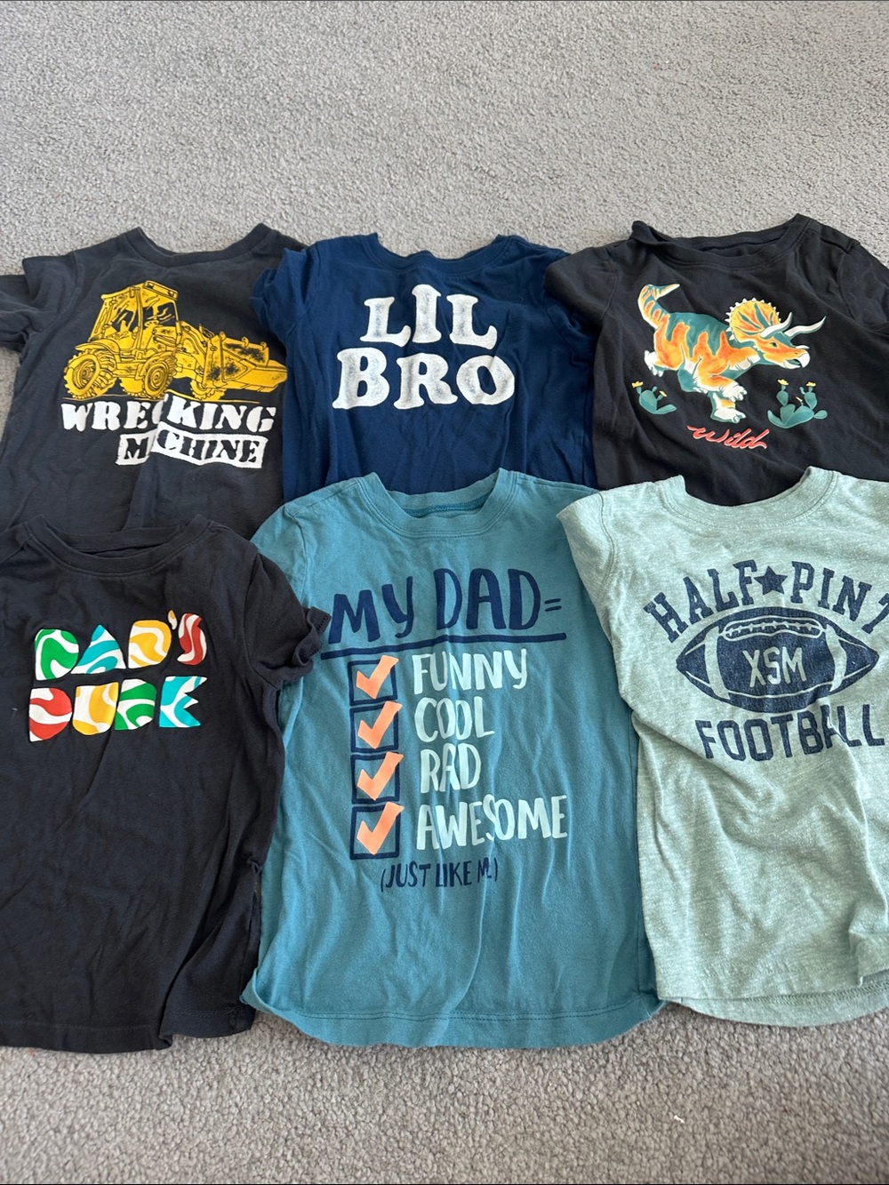 The Children's Place Teal 'My Dad' Graphic Tee